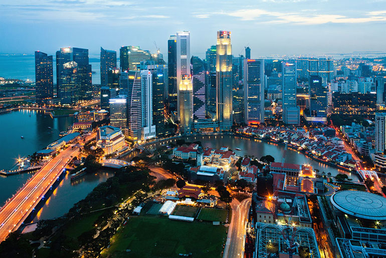 Сингапур: фонтан богатства