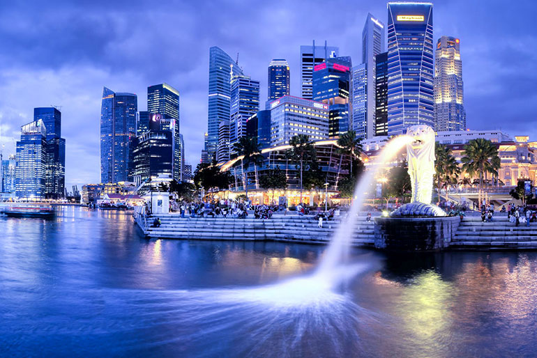 Сингапур: фонтан богатства
