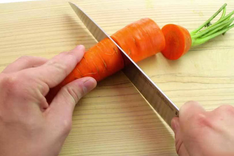Невероятное мастерство нарезки морковки
